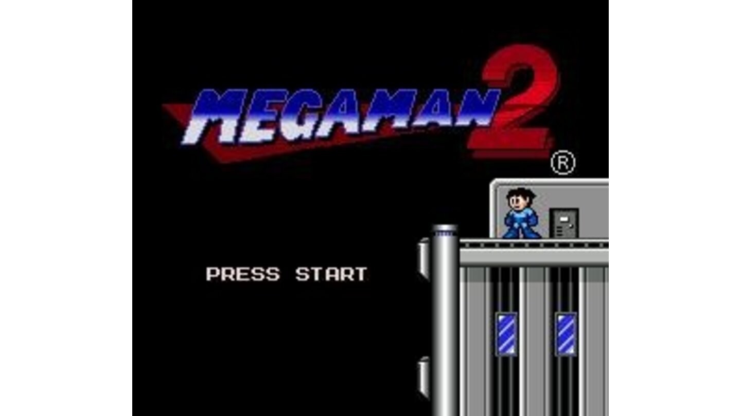 Mega Man 2 title screen