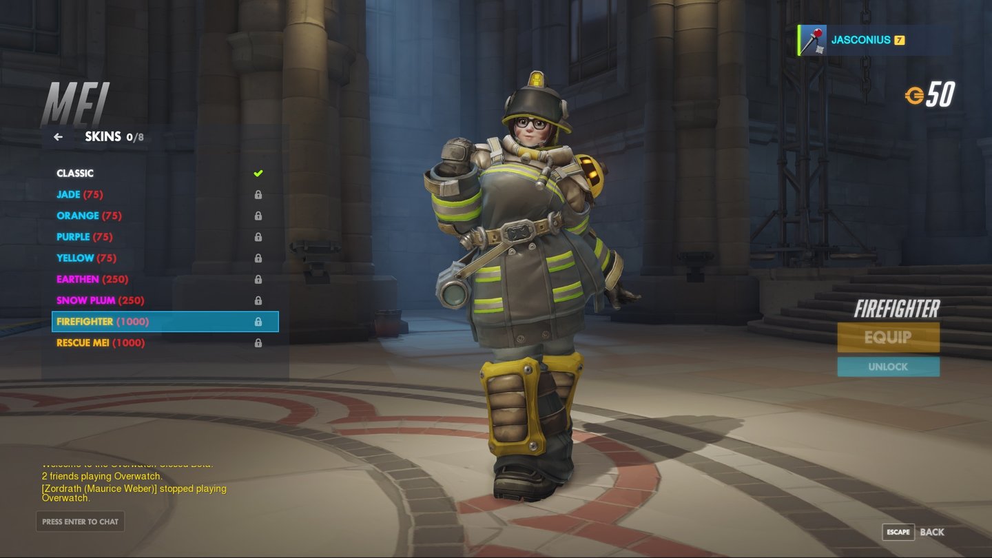 Mei - Firefighter