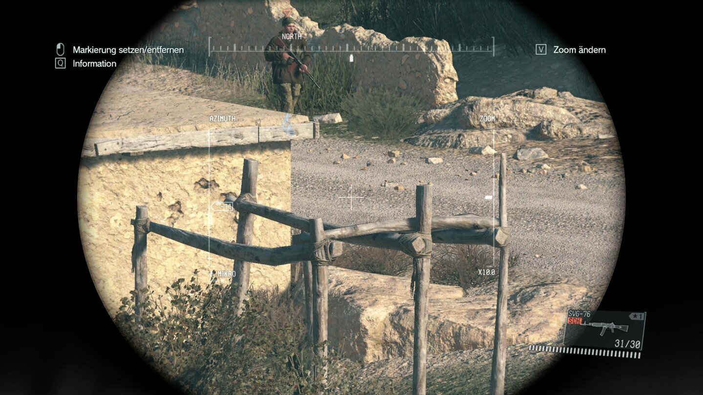 Metal Gear 5 - Nachbearbeitung Niedrig