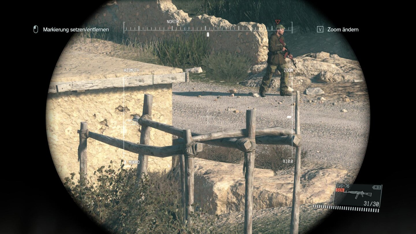 Metal Gear 5 - Nachbearbeitung Sehr Hoch