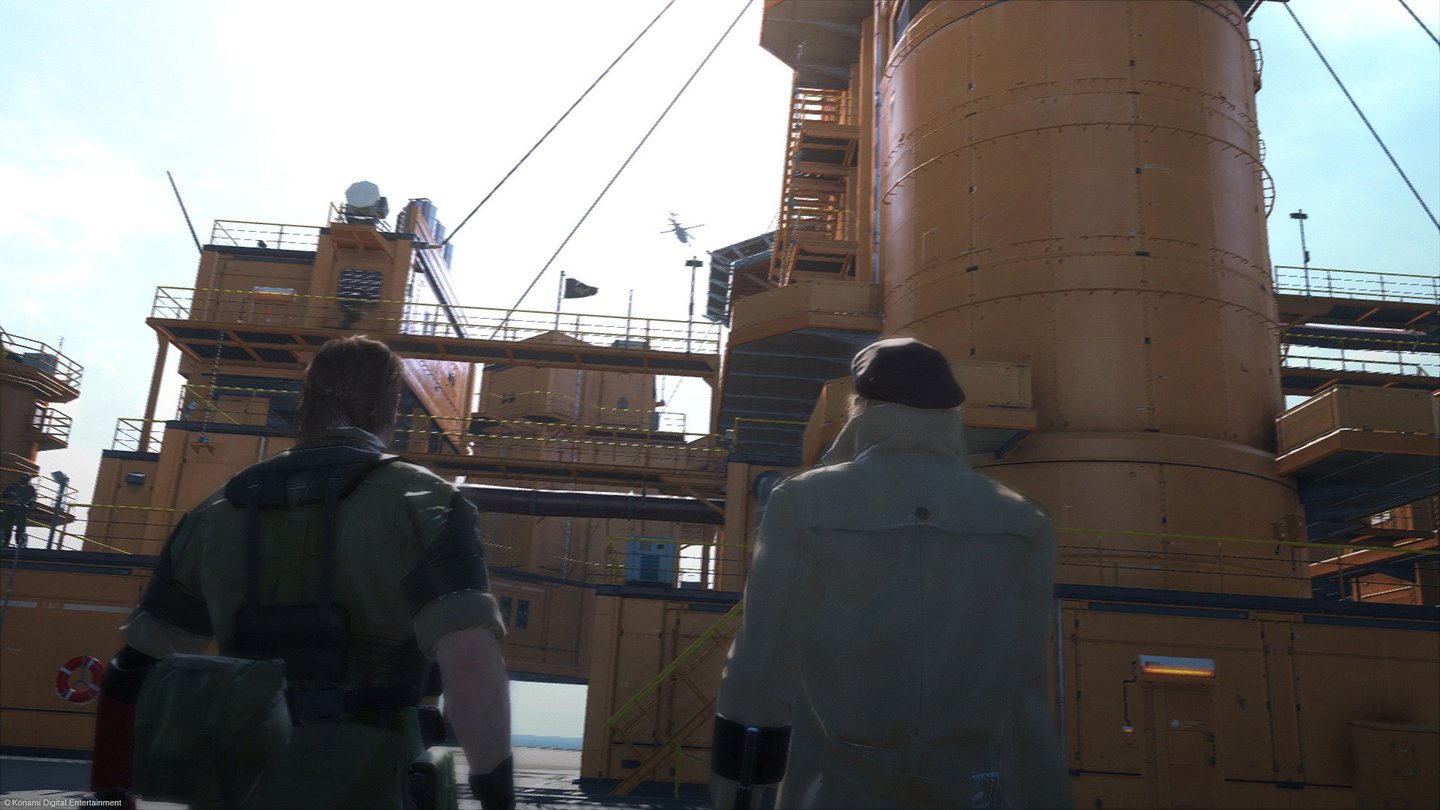 Metal Gear Solid 5: The Phantom PainSnake und Kaz müssen komplett von vorne mit ihrer Söldner-Armee anfangen.