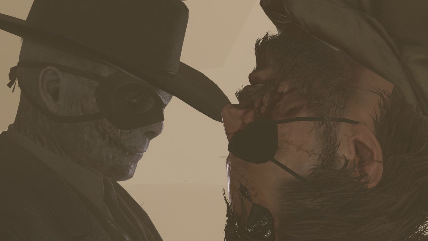 Metal Gear Solid 5: The Phantom PainSkull Face ist der Hauptbösewicht im Spiel und bastelt an einer bisher ungekannten Waffe.