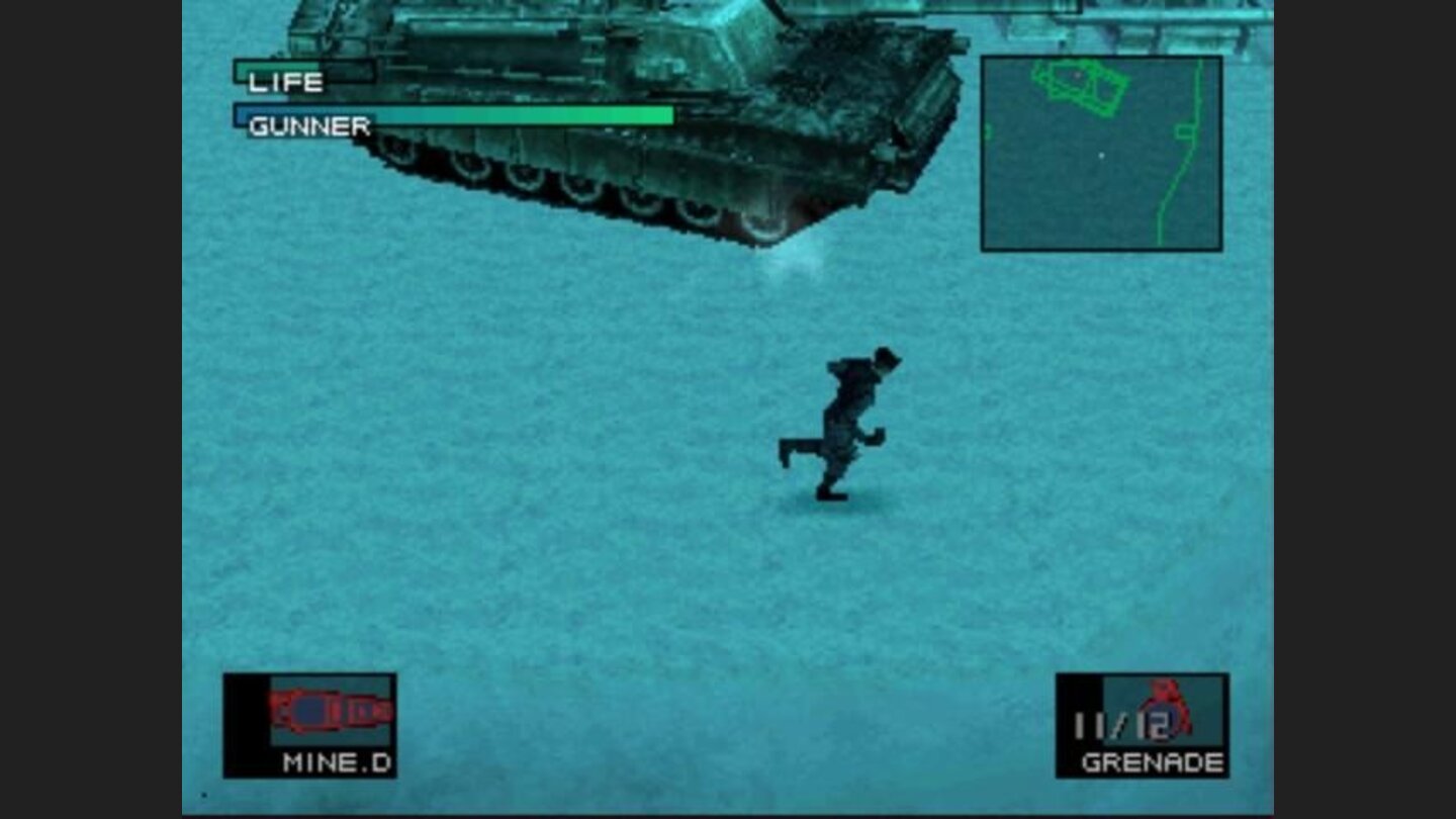 How hard can it be to throw a grenade on a speeding tank....