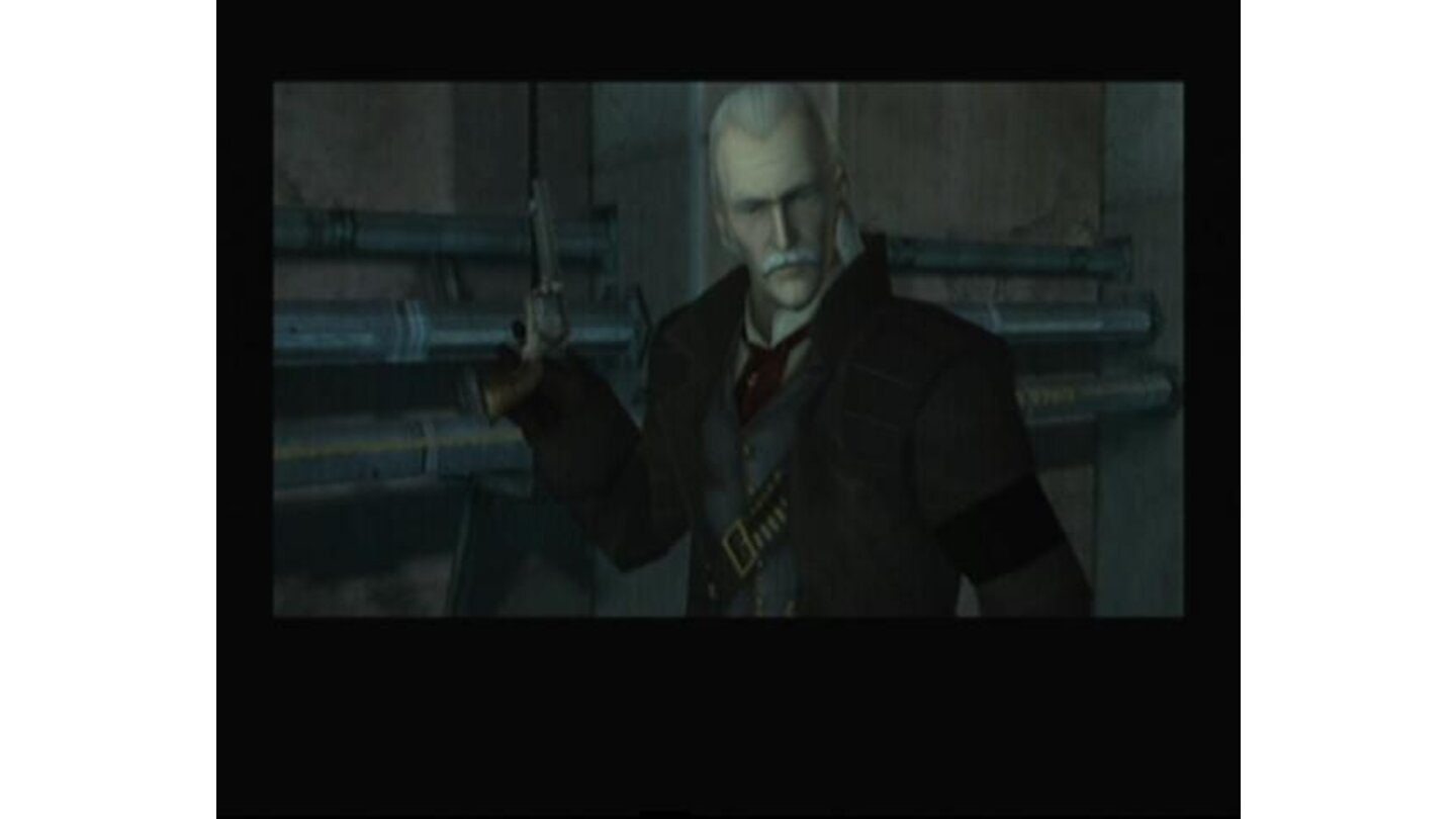 A very first boss battle is with Revolver Ocelot.