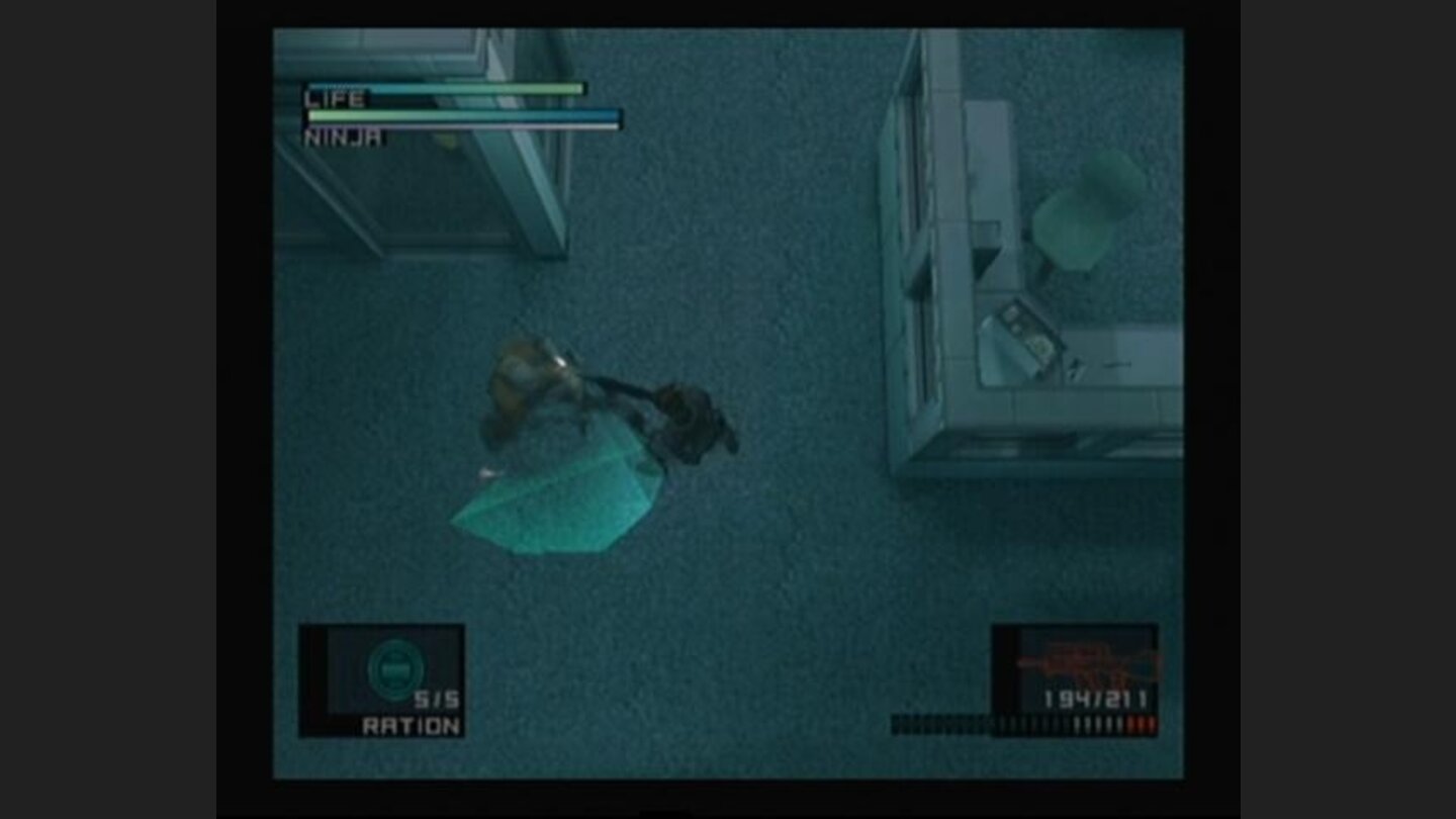 Looks like bullets cant harm the Ninja, guess hand-to-hand combat is the only option.