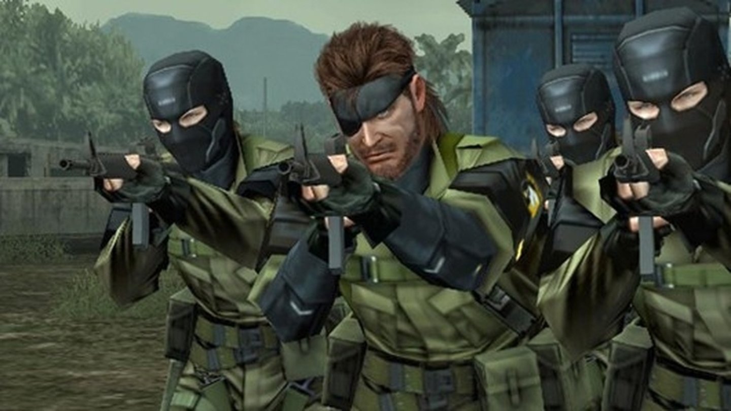 Metal Gear Solid: Peace WalkerSpieljahr: 1974Held: Big BossPlattformen: PS3, 360, PSPStory: In Costa Rica wird ein Metal Gear namens Peace Walker gebaut, der Kuba angreifen soll. Big Boss muss das verhindern.