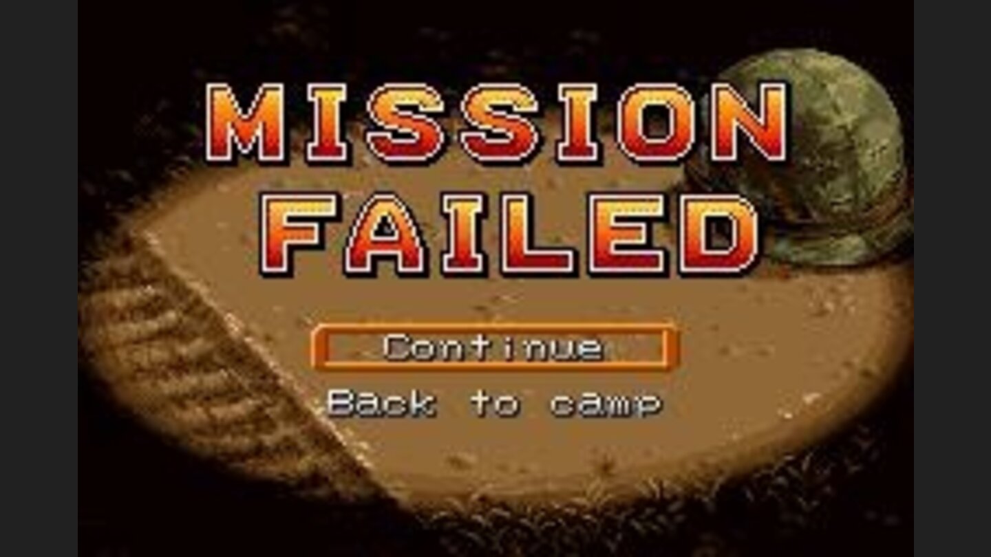 Continue screen: back to camp or go ahead?