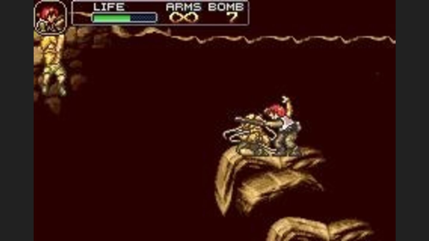 Rescuing one of the 100 hostages existing in all the game: gotta free em all!