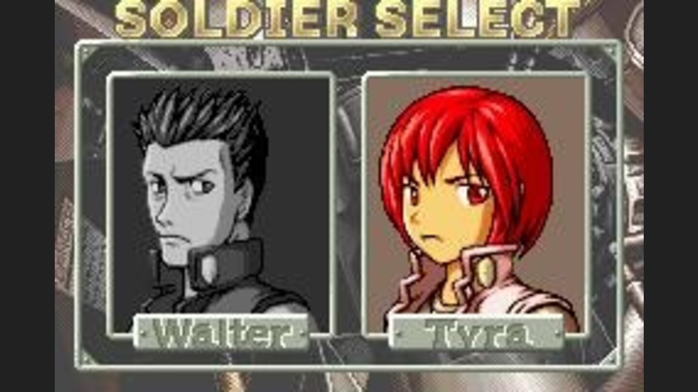 Choosing a soldier.