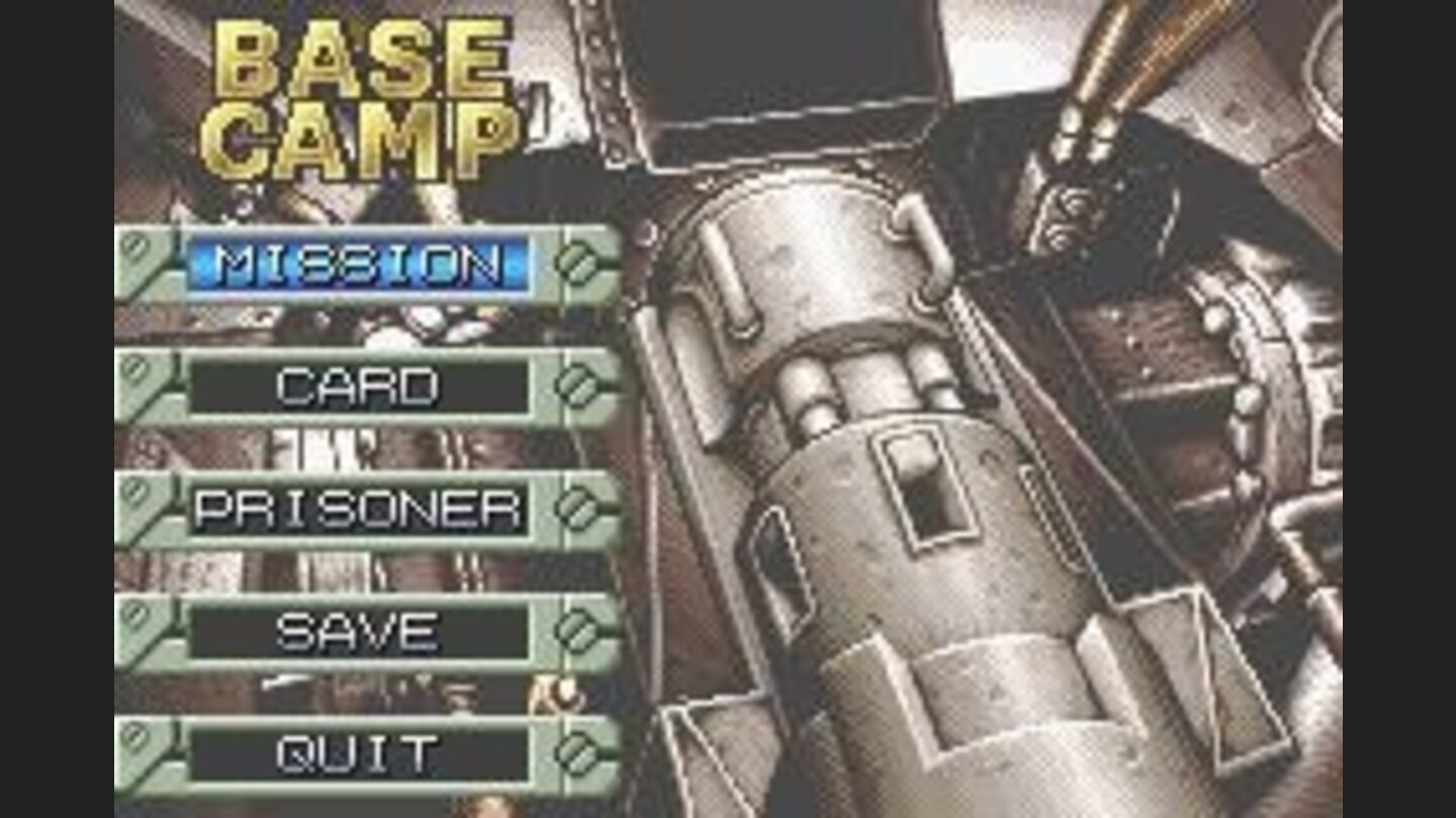 This is the main Base Camp menu, your survival kit during the game: save your progress, start a mission etc.