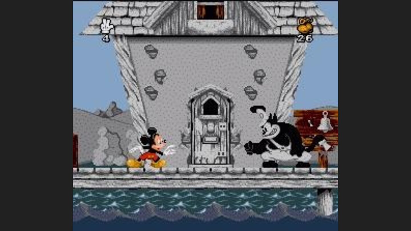 By the time Mickey runs into this surly fellow, color has started leaking in