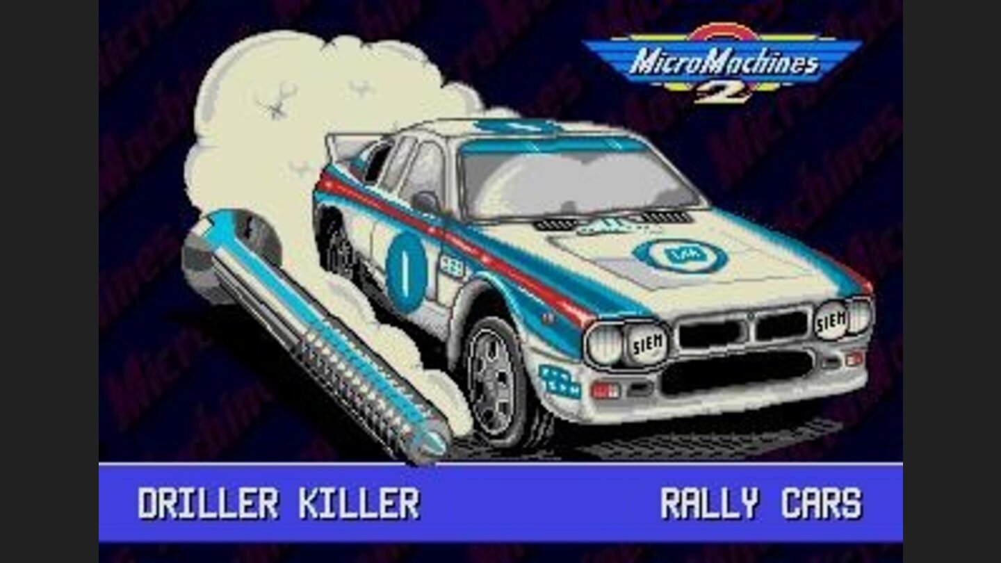 Rally racing ... with drills?