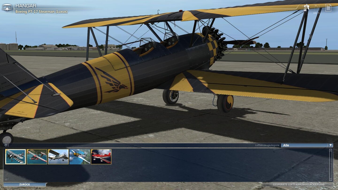 Microsoft Flight - Die Flugzeuge und ihre Lackierungen