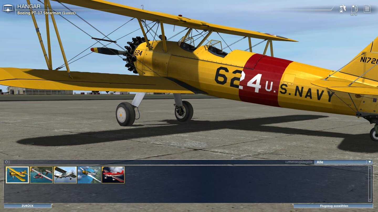 Microsoft Flight - Die Flugzeuge und ihre Lackierungen