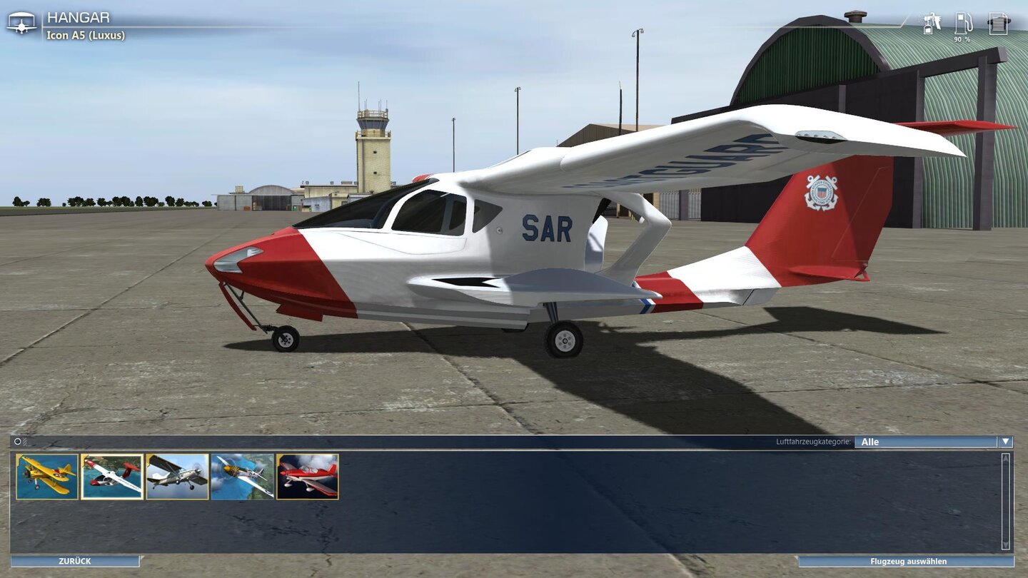 Microsoft Flight - Die Flugzeuge und ihre Lackierungen