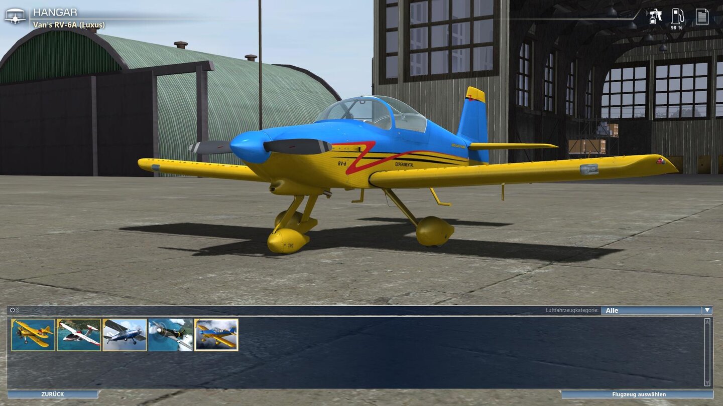Microsoft Flight - Die Flugzeuge und ihre Lackierungen