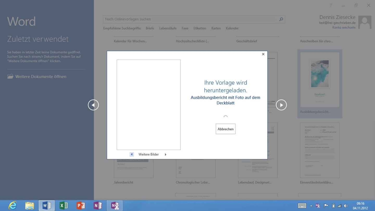 Microsoft Office 2013 für Windows 8 RT