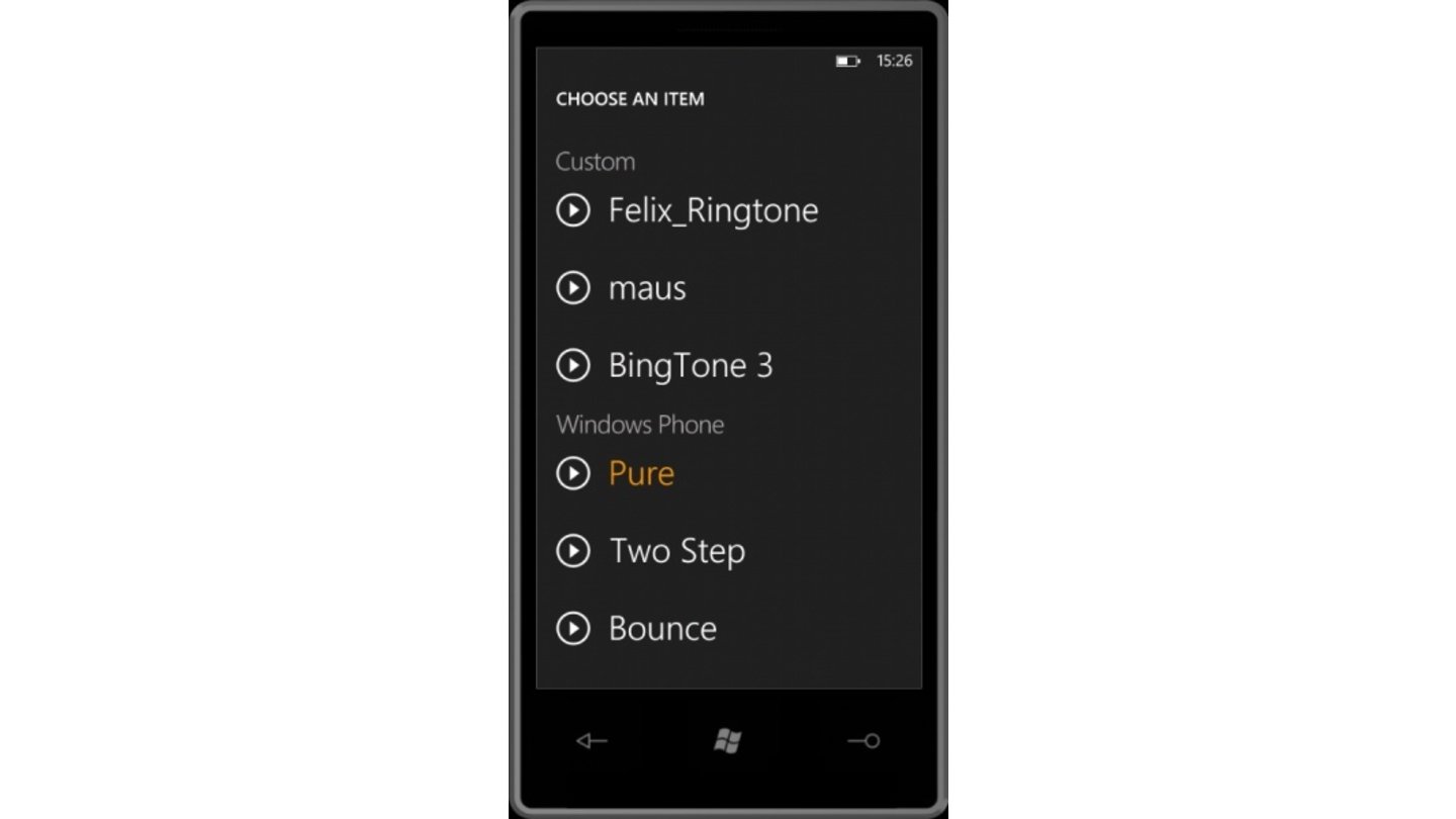 Ab sofort können Windows-Phone-Nutzer auch eigene Klingeltöne nutzen.