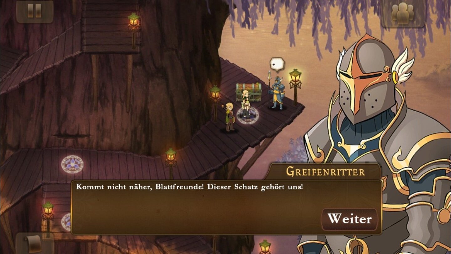 Might + Magic: Clash of HeroesAbseits der Pfade trefft ihr auf Freibeuter, Diebesvolk aber auch freundlich gesonnene Questgeber.