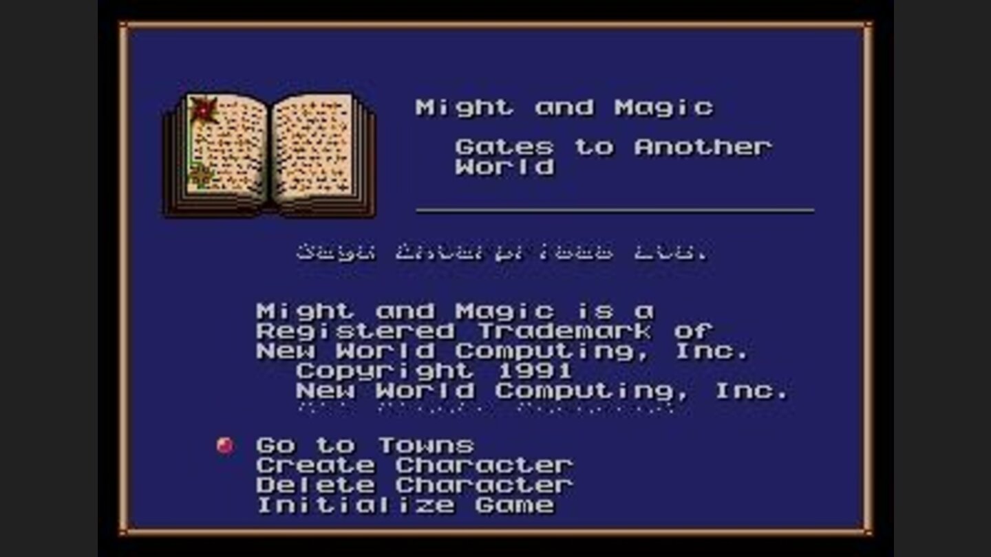 Main Menu