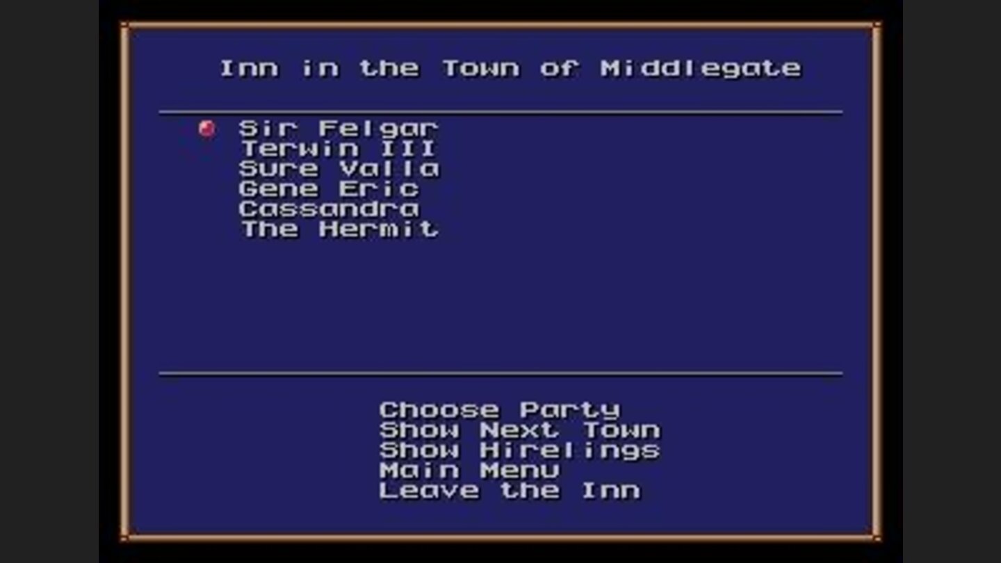 Choose the members of your party