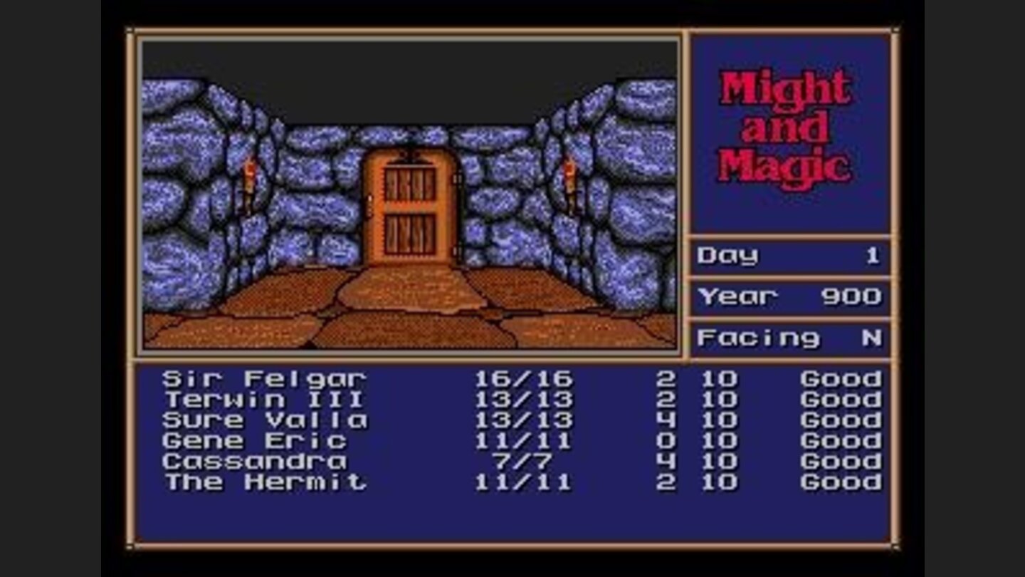 The game begins inside an inn