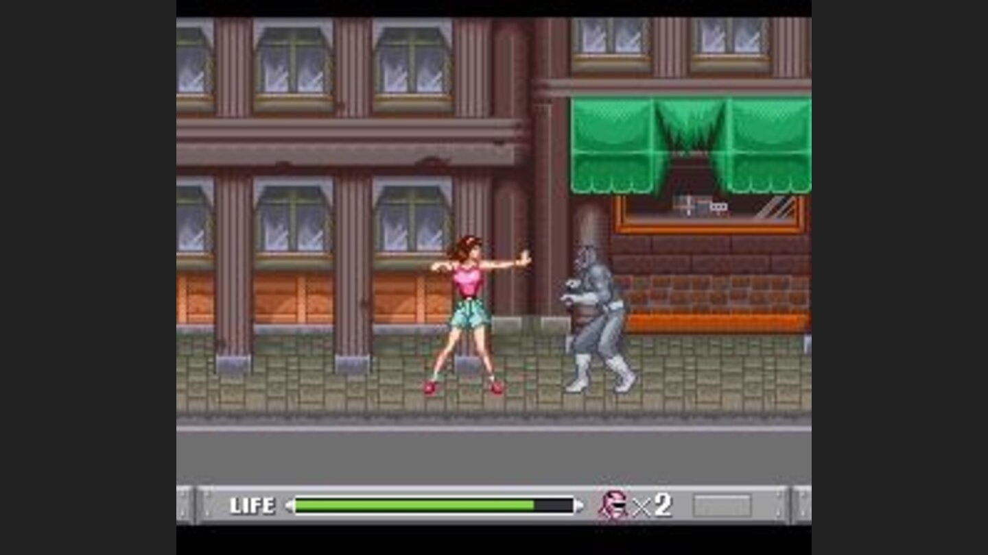 Fighting regular grey guys