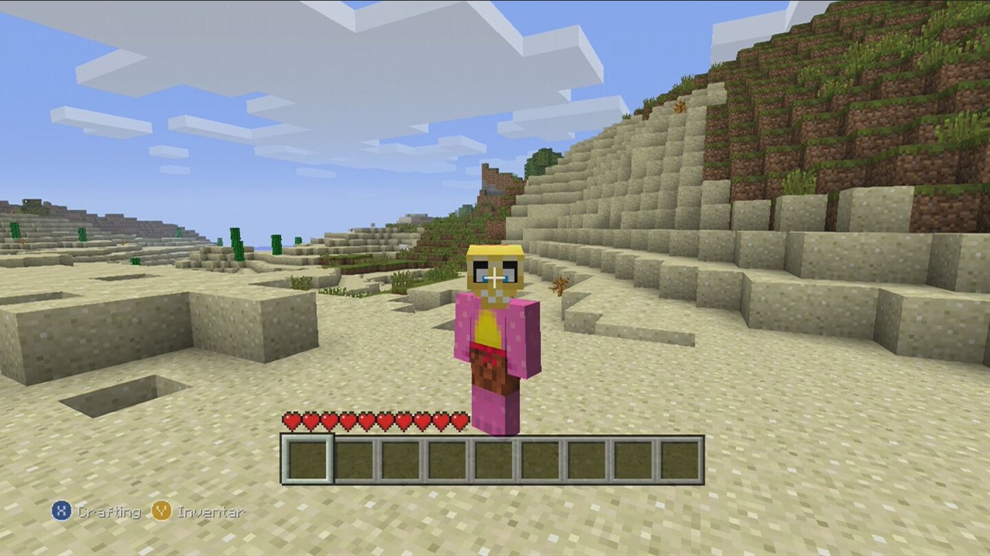 Minecraft 360 - Alle Skins aus dem DLC Skin Pack 1