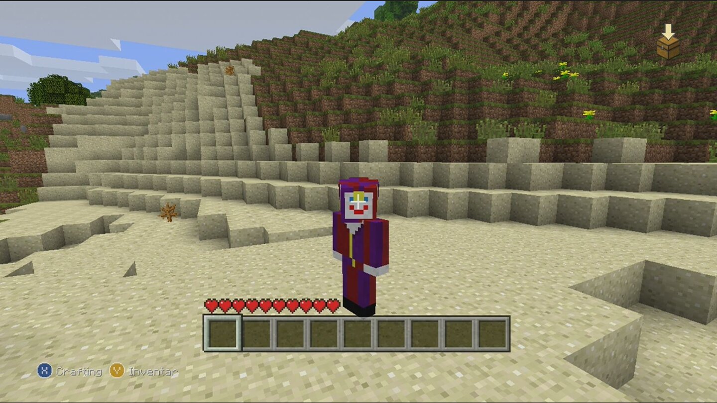 Minecraft 360 - Alle Skins aus dem DLC Skin Pack 1