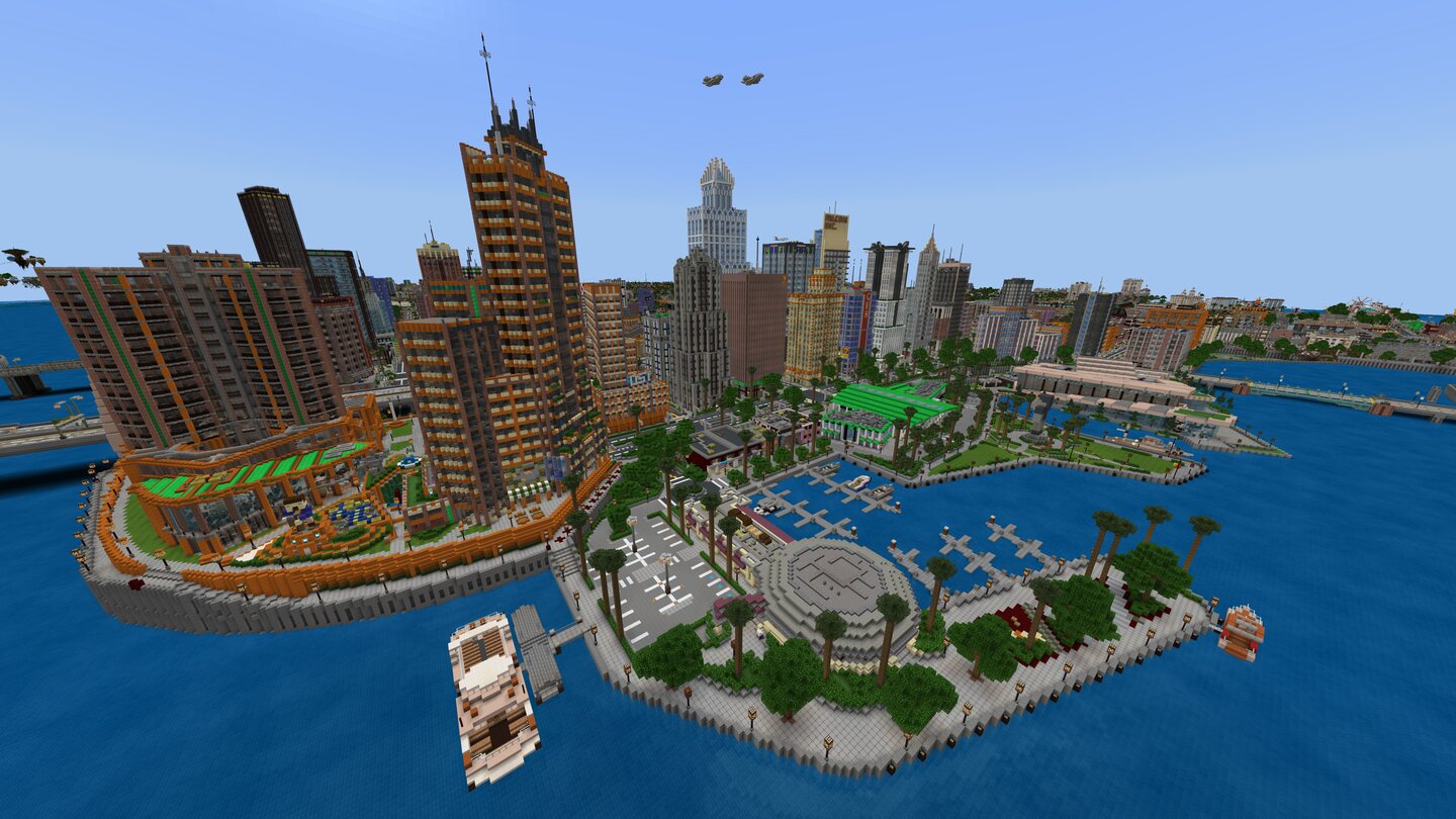 Minecraft Greenfield Map Screenshots