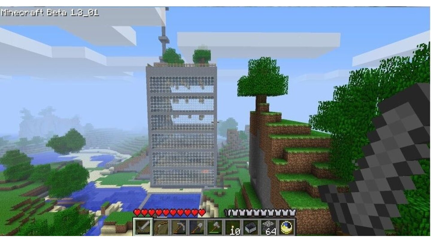 Minecraft - Interaktiv-WettbewerbDie großen Fensterfronten von Benedict Bonpain bieten Redakteuren bei der Arbeit eine tolle Aussicht auf die umliegende Landschaft.