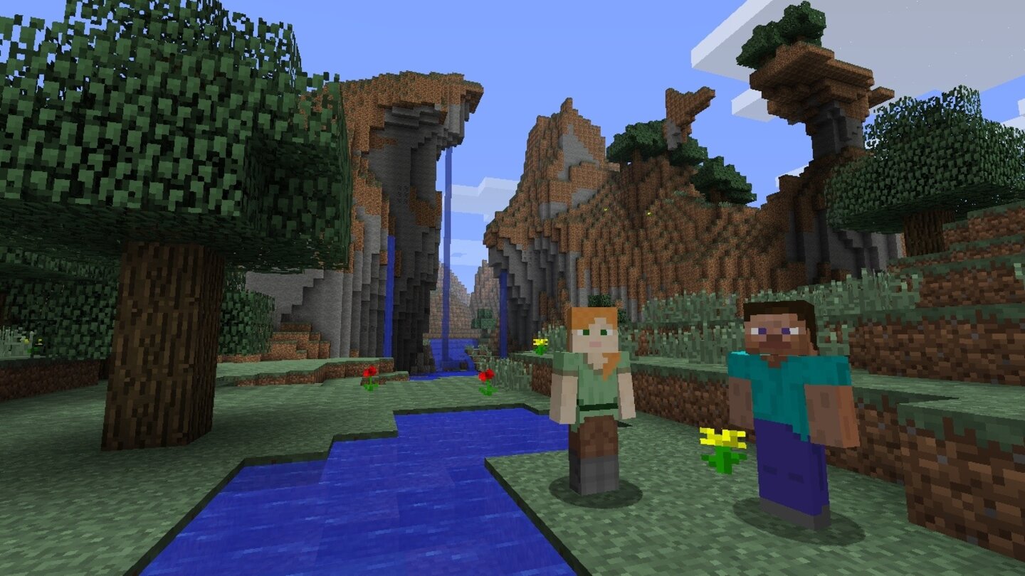 Minecraft - Screenshots der Wii-U-Version