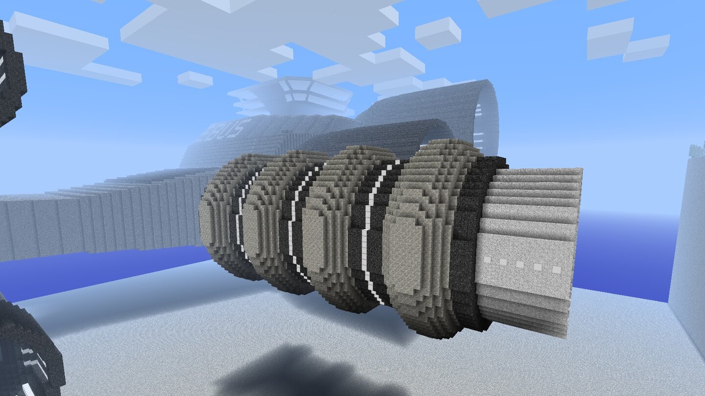 Minecraft Starcraft 2 Battlecruiser 20