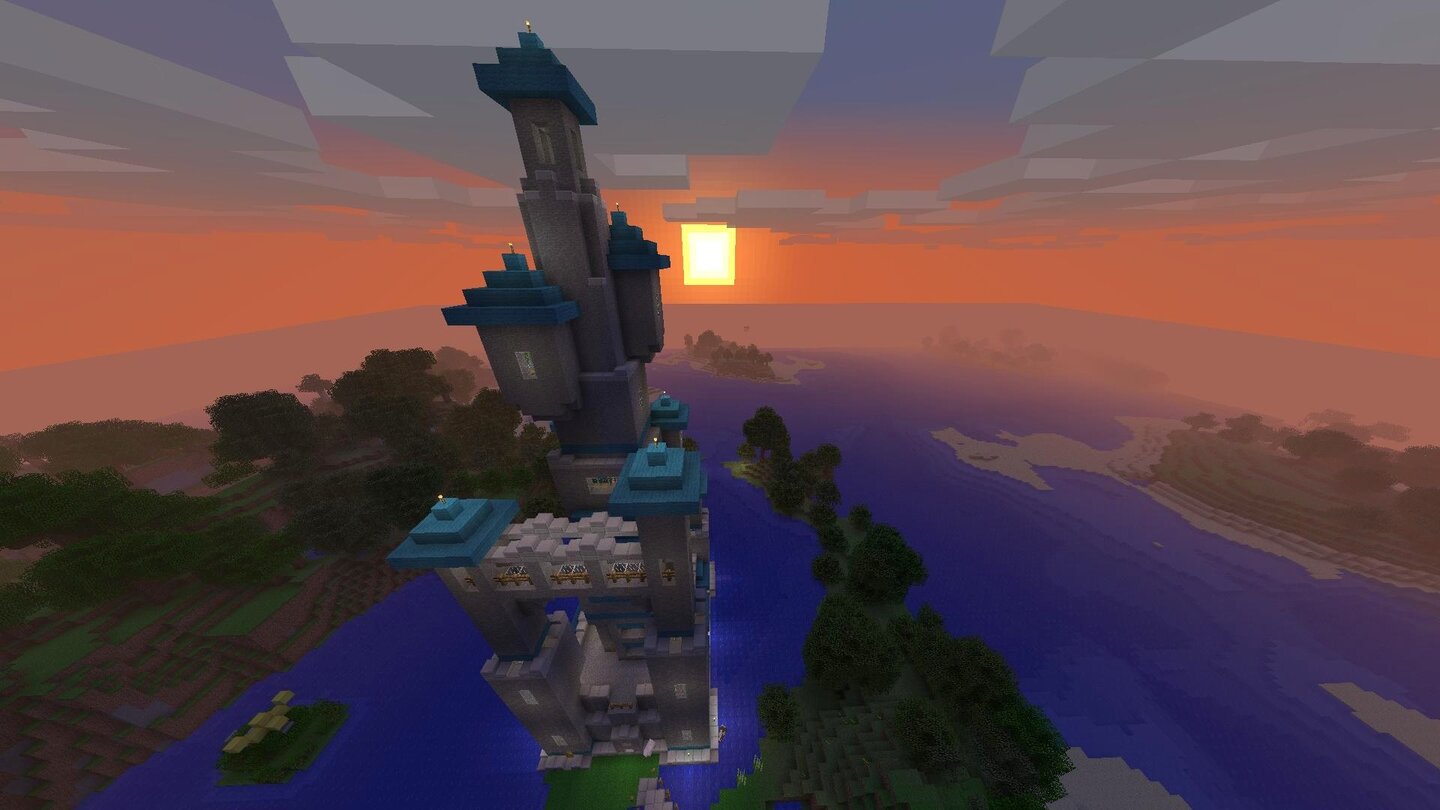 Minecraft Toadstool Tower 04