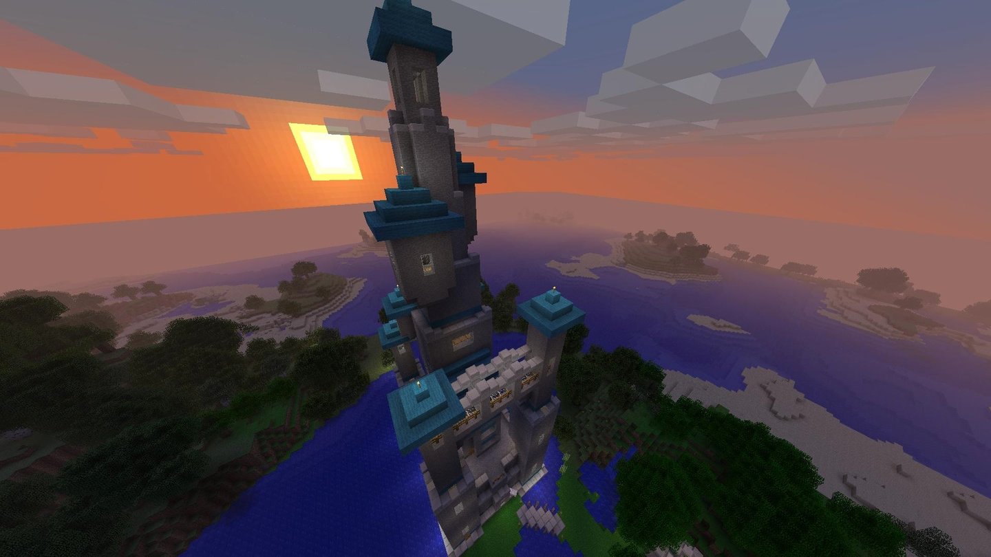 Minecraft Toadstool Tower 05