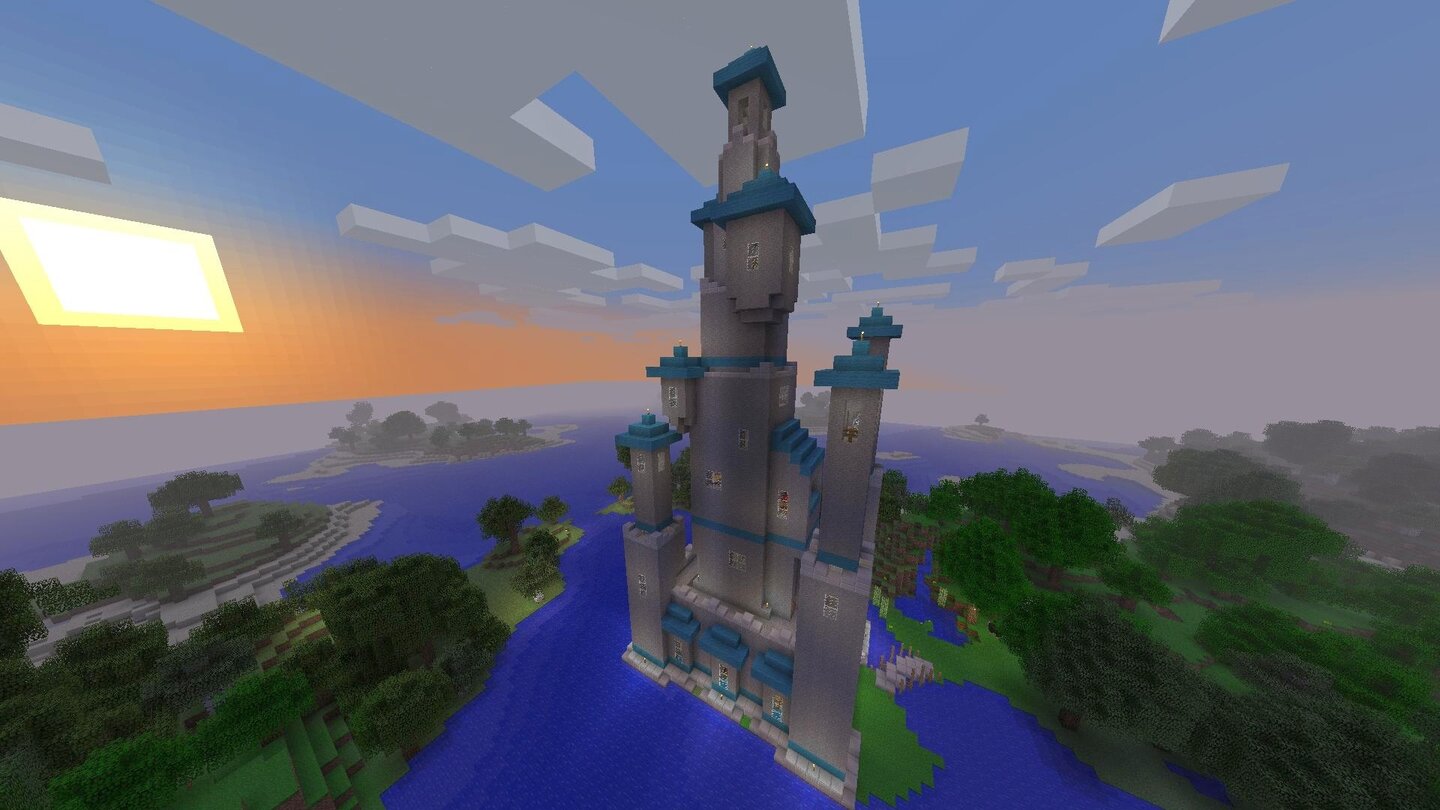 Minecraft Toadstool Tower 06
