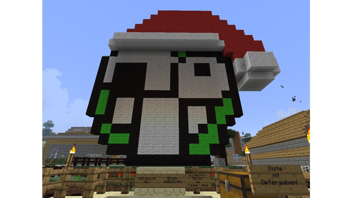 MinecraftZum Wettbewerb »GameStar sucht das schönste Minecraft-Weihnachtsbild« wurde dieser Beitrag eingesendet von Gillad Pellaeon
