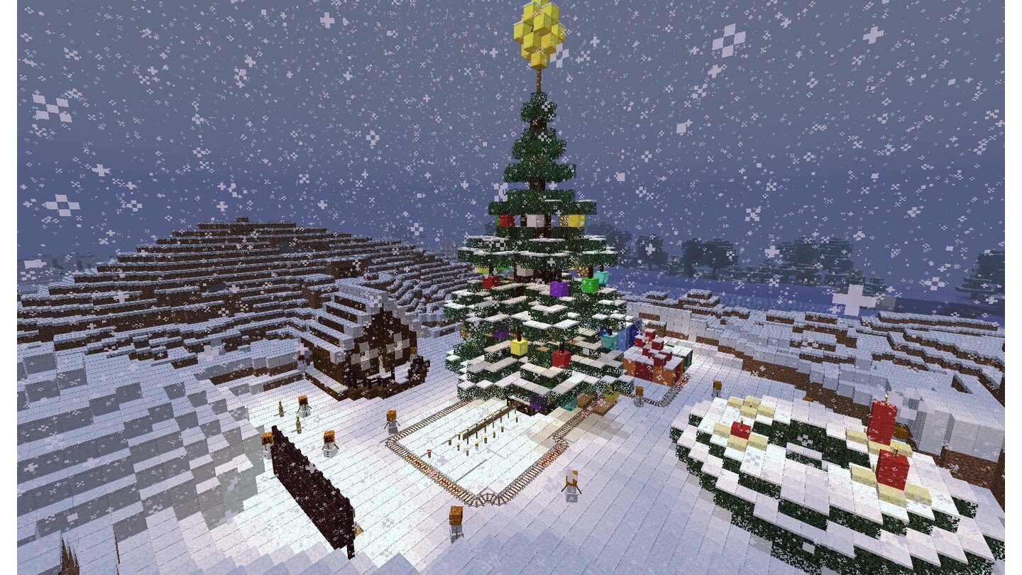 MinecraftZum Wettbewerb »GameStar sucht das schönste Minecraft-Weihnachtsbild« wurde dieser Beitrag eingesendet von Skyroad