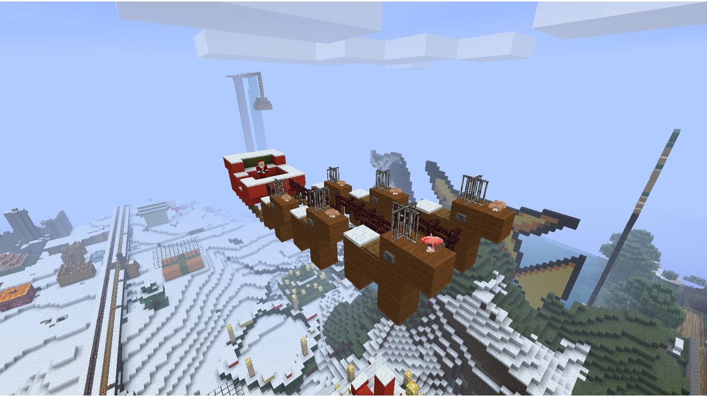 MinecraftZum Wettbewerb »GameStar sucht das schönste Minecraft-Weihnachtsbild« wurde dieser Beitrag eingesendet von Stefan Boldt