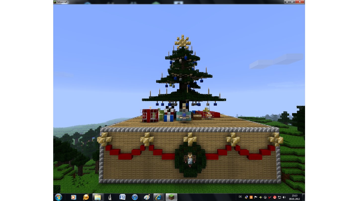MinecraftZum Wettbewerb »GameStar sucht das schönste Minecraft-Weihnachtsbild« wurde dieser Beitrag eingesendet von THE M.A.D