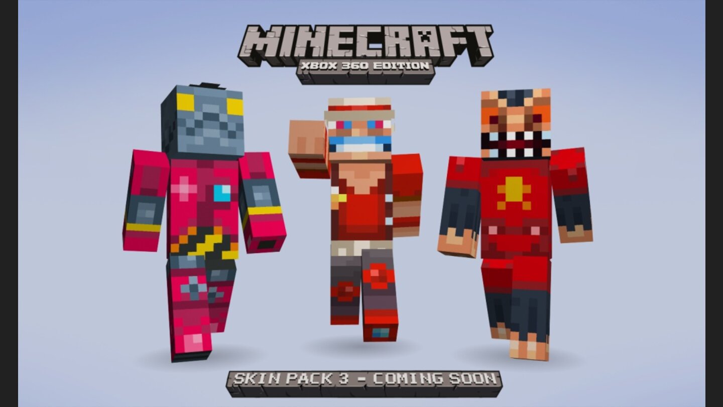 Minecraft: Xbox 360 Edition - Bilder aus dem dritten Skin-Pack