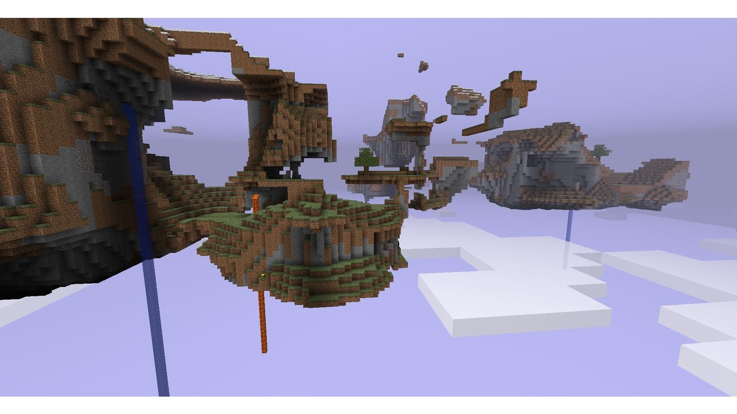 MinecraftScreenshot zum Update »Sky Dimension«