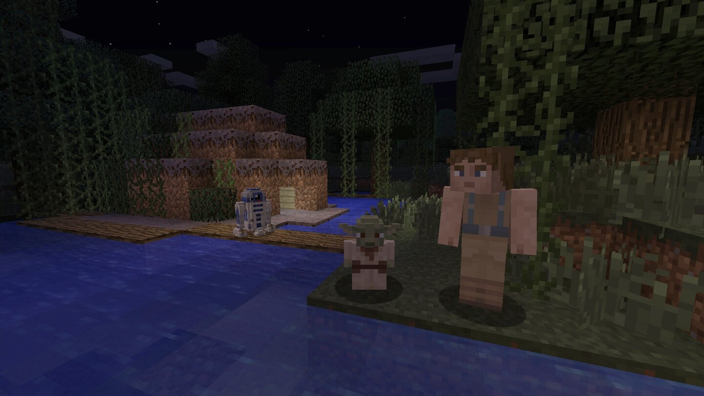 Minecraft
Screenshots von dem »Star Wars Classic Skin Pack«