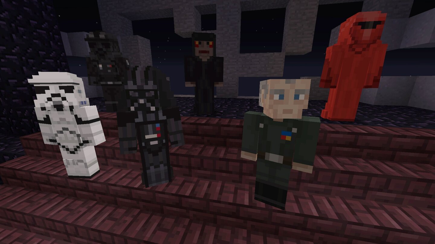 Minecraft
Screenshots von dem »Star Wars Classic Skin Pack«