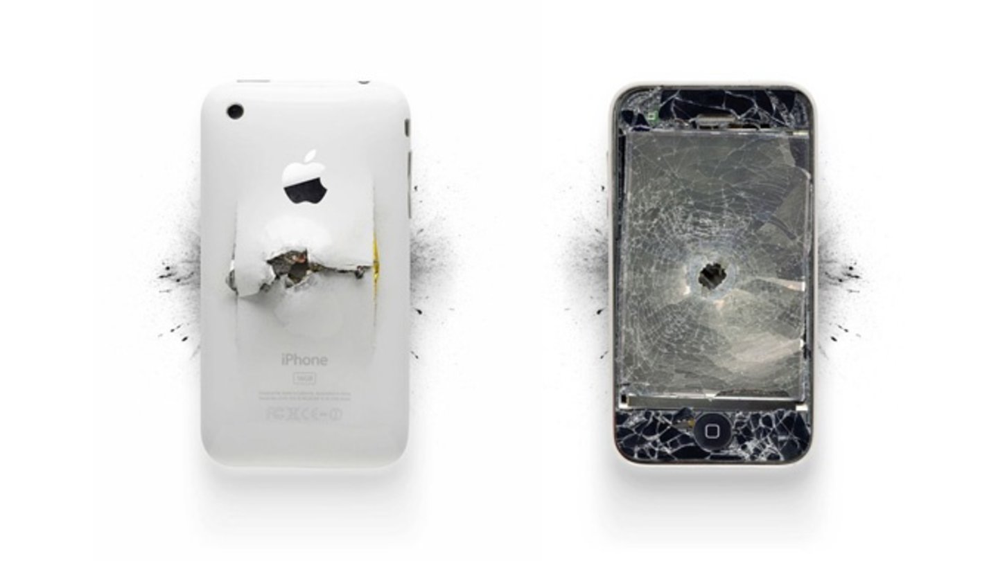 Moderne Kunst Zerstörte Apple Hardware