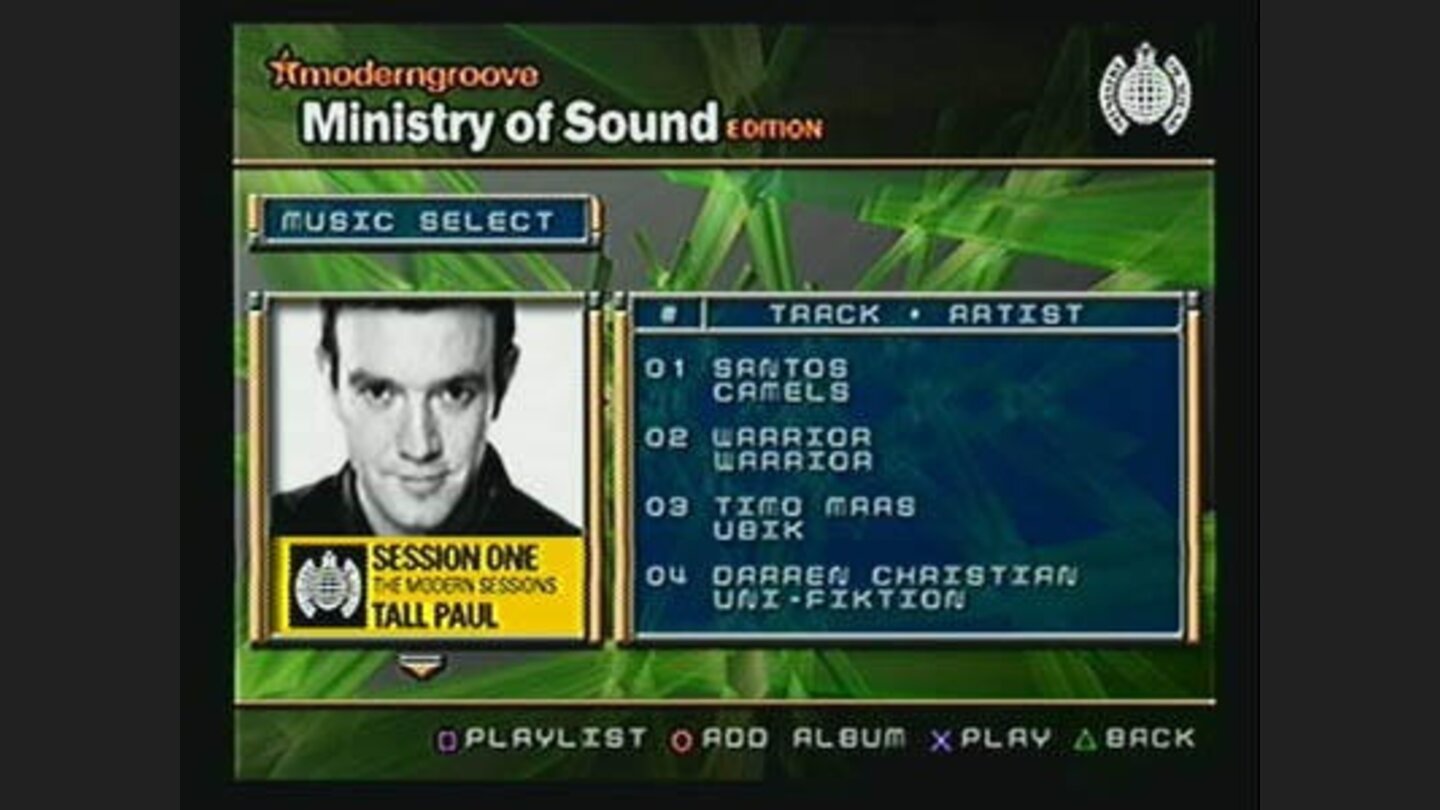 Select from 5 one-hour sets of music (60 full-length tracks), mixed by Europes leading DJs.