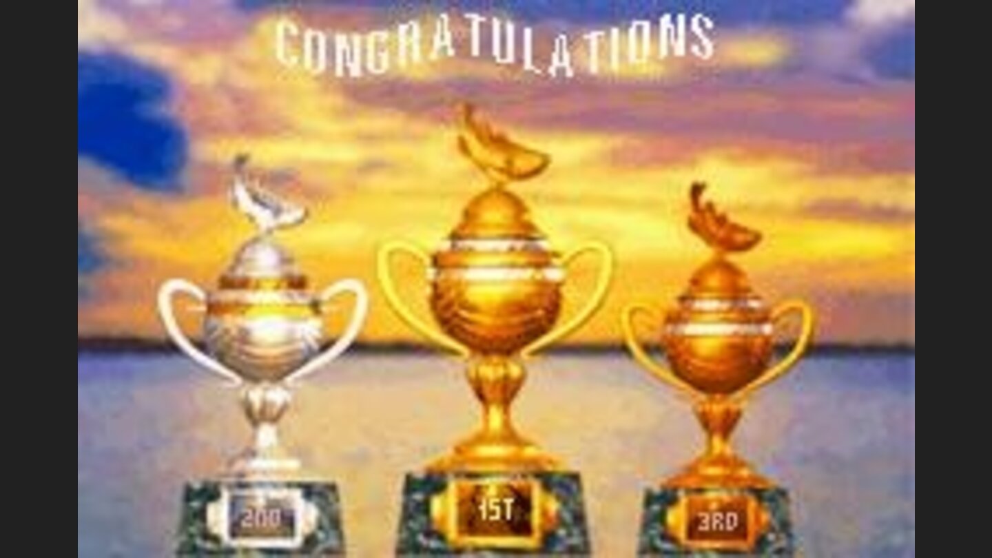 Trophies are a nice touch
