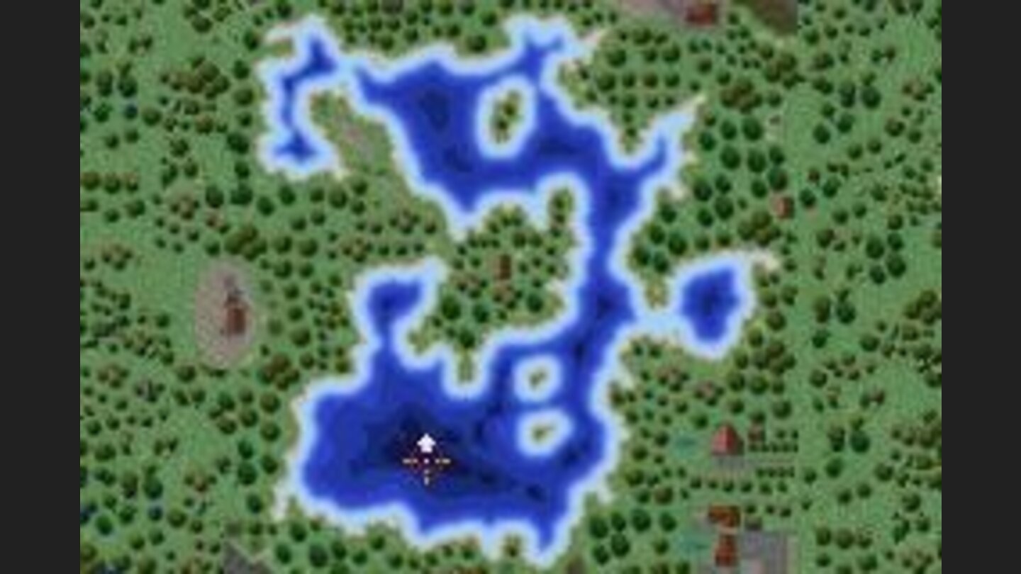 Move around the lake until you find a good spot to fish
