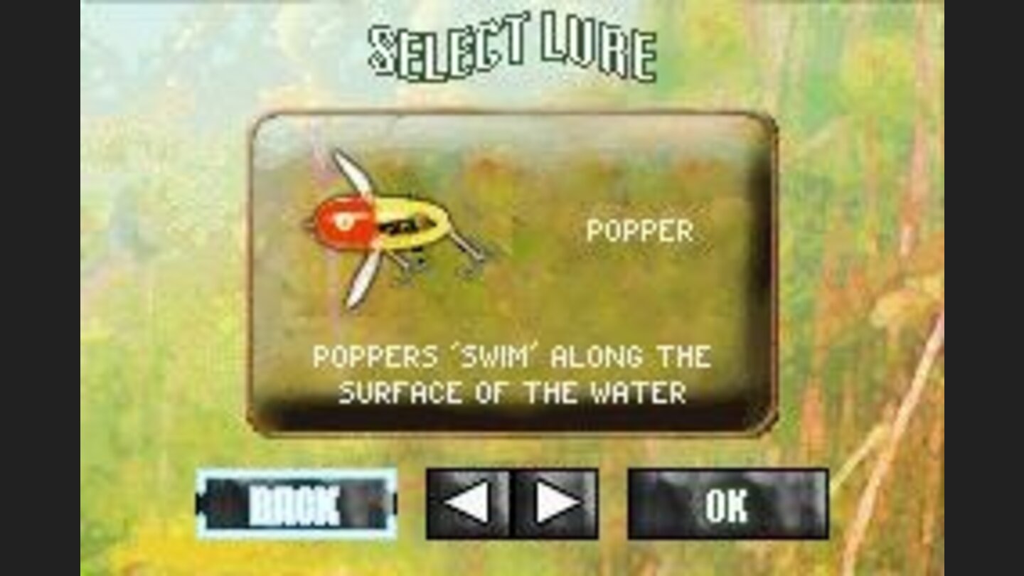 If the fish arent biting, try a different lure