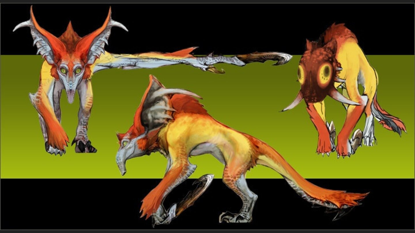 Monster Hunter 4 - Artworks und Konzeptgrafiken